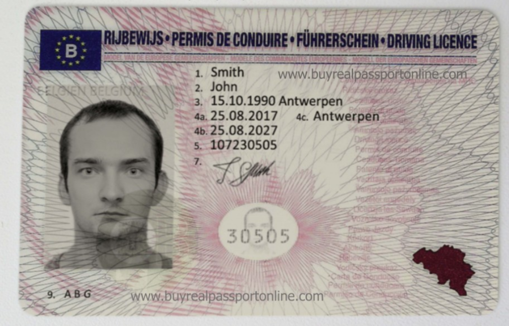 faux permis de conduire belge